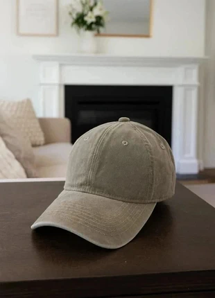 casquette café beige kaki sauge vintage – le calme sur la tête, la clarté dans le regard (PF37), merk: Casquette, staat: Nieuw met prijskaartje, maat: Universele maat, € 9,97, € 11,17 inclusief Kopersbescherming Pro