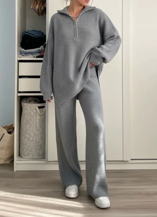 Ensemble côtelé gris – Taille S, brand: elowen, condition: Very good, size: S / 36 / 8, €44.90, €47.85 includes Buyer Protection