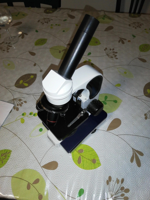 Ensemble de microscope de poche pour enfants - Y compris les préparations -  Jouets