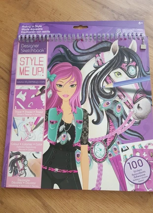 Carnet de coloriage équitation , brand: Wooky, condizioni: Buone, taglia: 8 anni / 128 cm, €2.00, €2.80 include la Protezione acquisti