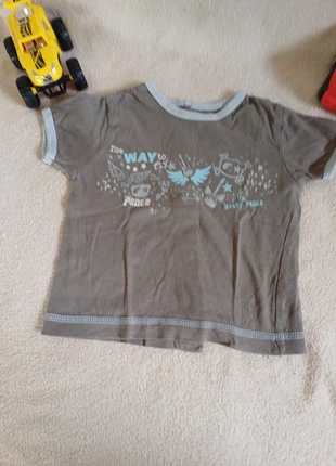 Tee-shirt, marque: Kitchoun, état: Bon état, taille: 6-9 mois / 68 cm, 1,00 €, 1,75 € Protection acheteurs incluse