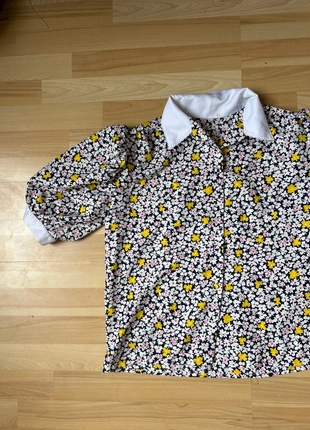 Chemise à fleurs vintage 44, marque: Vintage Dressing, état: Très bon état, taille: XXL / 44 / 16, 10,00 €, 11,20 € Protection acheteurs incluse