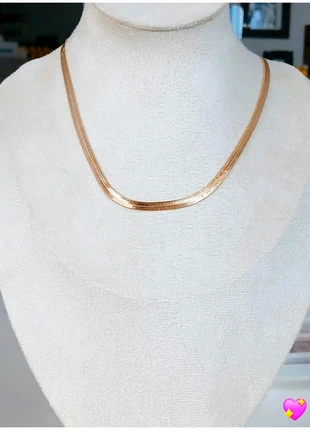 Collier Chaîne dorée serpentin longueur ajustable – inspiration Lou.Yetu , Zara, Zag, marca: ZAG, estado: Muito bom, €5.00, €5.95 inclui Proteção do Comprador Pro