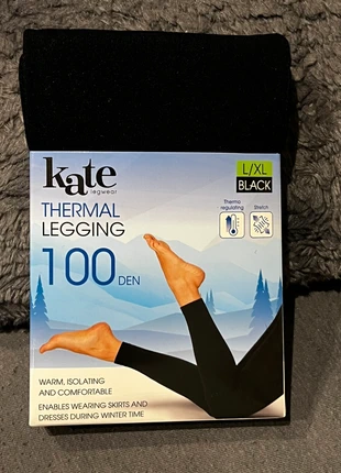 Legging thermique Noir Opaque Taille L/XL - Chaud & Confortable *Sans Couture, marca: kate legwear, estado: Novo com etiquetas, tamanho: L / 40 / 12, €6.00, €7.00 inclui Proteção do Comprador