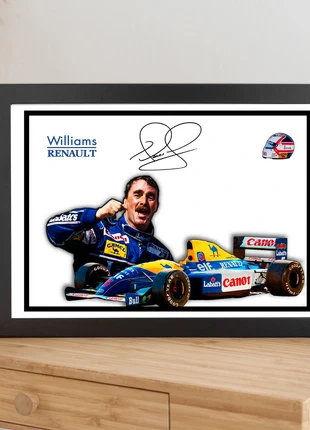 Fan Art F1 Nigel Mansell Stampa artistica, marca: F1, estado: Nuevo sin etiquetas, 8,00 €, 9,10 € Protección al comprador incluida