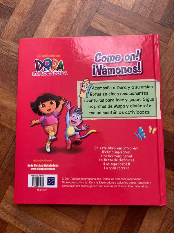 Gran libro de puzzles de Dora la Exploradora Nickelodeon 