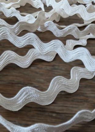Over 13 metres of Vintage natural cotton ric rac braid. 10mm wide, brand: Cotton Ric Rac Braid, condition: New without tags, £3.50, £4.03 includes Buyer Protection