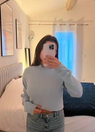 Pull col montant, marque: Bershka, état: Très bon état, taille: S / 36 / 8, 5,00 €, 5,95 € Protection acheteurs incluse