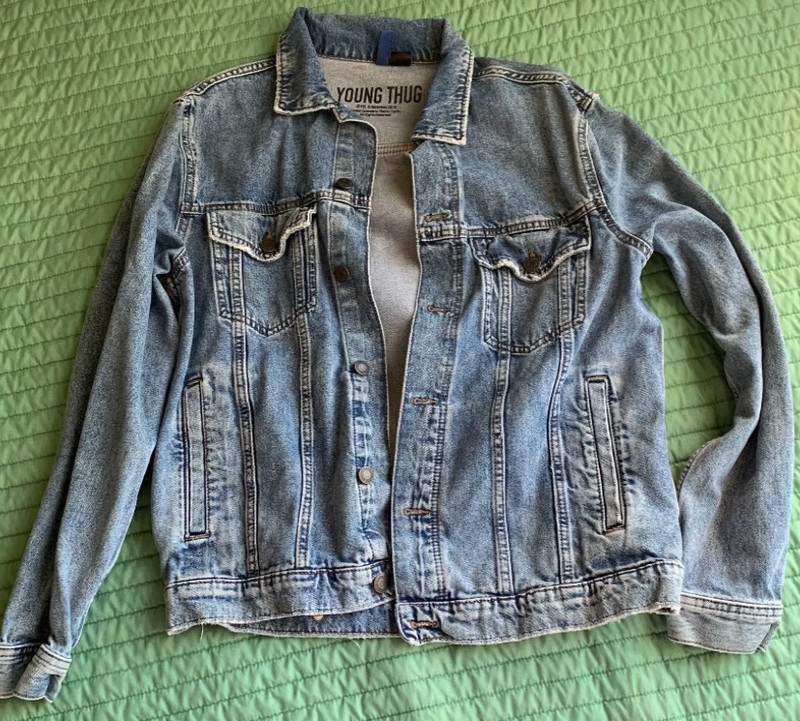 Young thug h&m denim clearance jacket