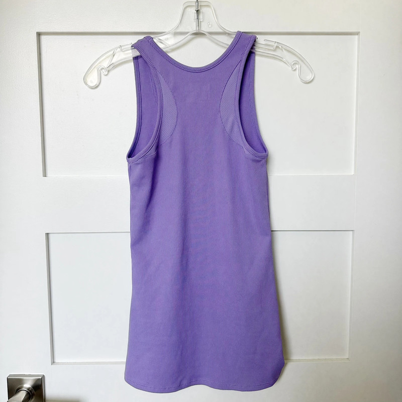 Under Armour Heatgear Fitted Purple Tank 4