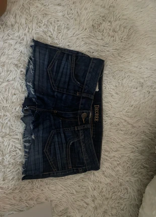 Yk2 vintage 2000s mini denim shorts, brand: DECREE, condition: Very good, size: S / UK 8-10, £18.90, £20.55 includes Buyer Protection
