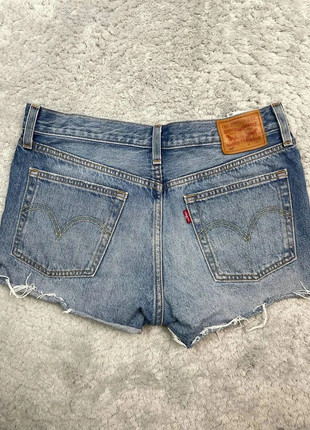 Short en Jean Levi's 501 Bleu Femme - Taille W28 | FR 38, Très Bon État - 1218, marque: Levi's, état: Très bon état, taille: M / 38 / 10, 9,00 €, 10,15 € Protection acheteurs (Pro) incluse