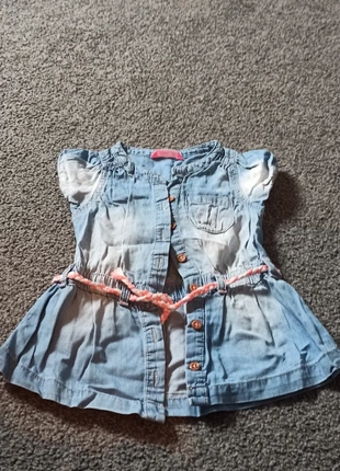 Mooi jeans tuniek maat 68, marca: Hema, estado: Muy bueno, tamaño: 3-6 meses / 62 cm, 2,00 €, 2,80 € Protección al comprador incluida