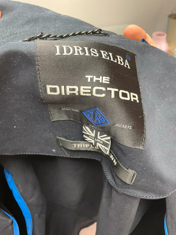 Idris elba 2025 superdry coat