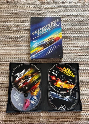 4x DVD - Velocidade Furiosa: A Coleção Completa (4 Filmes), état: Très bon état, 35,00 €, 37,45 € Protection acheteurs incluse