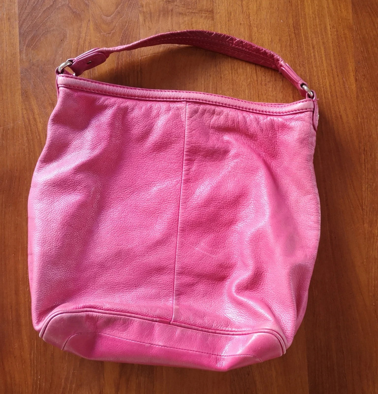 Sac cuir bon état (Leather bag - good condition) 2