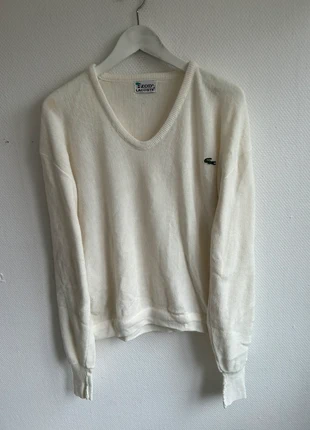 Pull Izod Lacoste Crème 📏 XL, marca: Lacoste, estado: Bueno, tamaño: XL / 42 / 14, 19,00 €, 20,65 € Protección al comprador Pro incluida