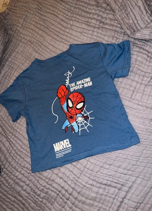 Blue marvel spider man short sleeve top, brand: Marvel, condition: New without tags, size: 24-36 months / 92 cm, £6.00, £6.78 includes Buyer Protection
