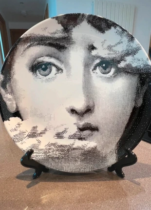Fornasetti inspired plate, brand: Fornasetti, condition: New without tags, £20.00, £21.70 includes Buyer Protection