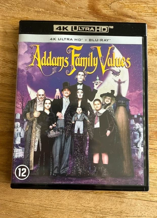 Addams Family Values uhd 4K Ultra HD + Blu-ray, staat: Heel goed, € 15,99, € 17,49 inclusief Kopersbescherming Pro