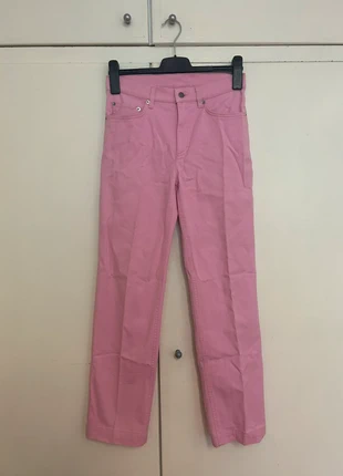 Roze broek van Brax – maat 36 – zeer goede staat – stretch katoen, merk: BRAX, staat: Heel goed, maat: S / 36 / 8, € 10,00, € 11,20 inclusief Kopersbescherming