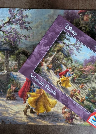 Sneeuwwitje / Snowwhite puzzel Thomas Kinkade 1000, marca: Schmidt Spiele, estado: Muy bueno, 7,00 €, 8,05 € Protección al comprador incluida