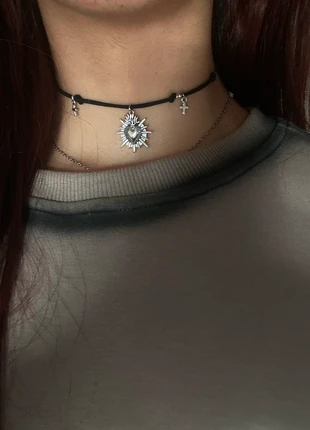 sacred heart choker, brand: Witch, condizioni: Nuovo con cartellino, €8.70, €9.84 include la Protezione acquisti