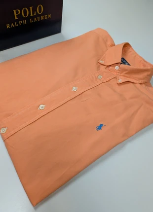 Chemise Ralph Lauren corail logo bleu ciel taille XL #ch865s, marca: Ralph Lauren, estado: Muito bom, tamanho: XL, €24.90, €26.85 inclui Proteção do Comprador Pro