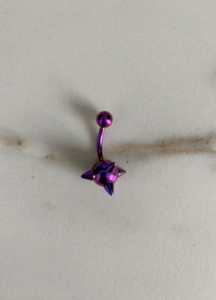 Navelpiercing paarse spikes, estado: Muy bueno, 2,49 €, 3,31 € Protección al comprador incluida