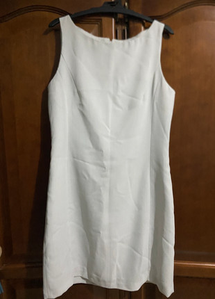 Vestido blanco/gris, marque: Local, état: Très bon état, taille: M / 38 / 10, 5,00 €, 5,95 € Protection acheteurs incluse