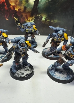 Spaces wolves : 5X revivre squad, merk: Warhammer, staat: Heel goed, € 30,00, € 32,20 inclusief Kopersbescherming