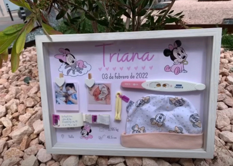 Cuadro personalizado cositas bebé 4