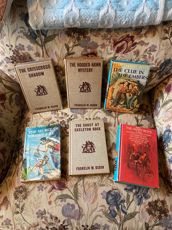 vintage hardy boys book bundle 1