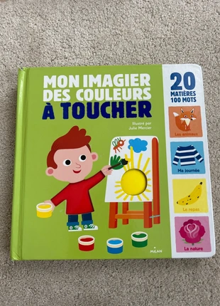 Mon imagier des couleurs à toucher, staat: Goed, € 4,00, € 4,90 inclusief Kopersbescherming