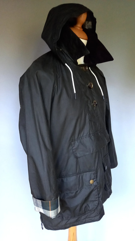 limited edition olive Alexachung Barbour Coco Wax Jacket 8 36