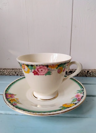 Prachtig! Kop en schotel Plant Tuscan China, marque: plant Tuscan, état: Très bon état, 12,50 €, 13,83 € Protection acheteurs (Pro) incluse