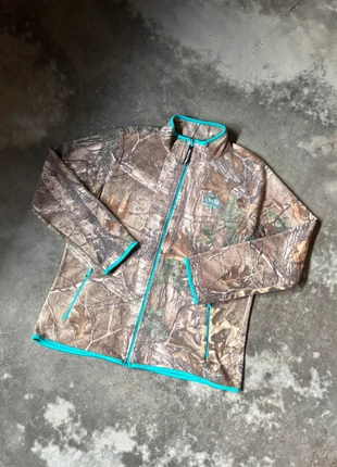 Veste polaire Realtree kaki cyan camo hunting blue fleece jacket chasse  taille M, marque: Realtree, état: Très bon état, taille: M, 35,00 €, 37,45 € Protection acheteurs incluse