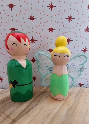 Peg doll disney peter pan tinkerbell, marque: Bri's reations, état: Neuf avec étiquette, taille: Taille unique, 7,00 €, 8,05 € Protection acheteurs incluse