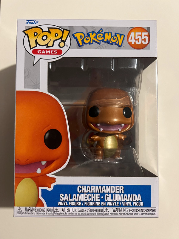 Figurine Funko POP Salamèche (Metallic) (Pokémon) #455