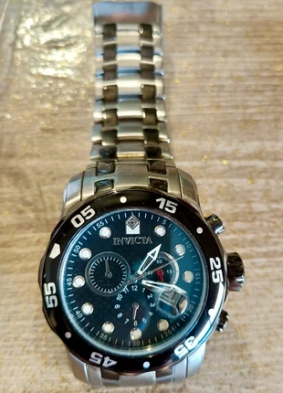 Invicta Pro Diver 14339 – Cronografo 200m – Acciaio – Funzionante, marque: Invicta, état: Très bon état, taille: Taille unique, 65,00 €, 68,95 € Protection acheteurs incluse
