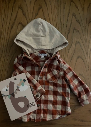 Chemise capuche verbaudet, brand: Verbaudet, condition: Very good, size: 6-9 months / 68 cm, €2.50, €3.33 includes Buyer Protection