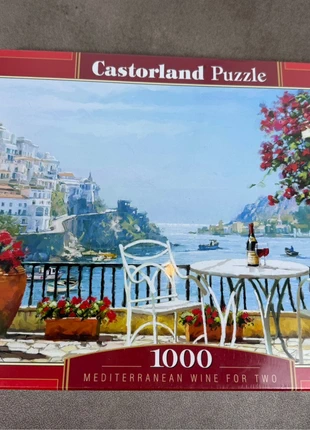 Puzzle neuf 1000 pièces – Castorland – Mediterranean Wine for Two, merk: Puzzle, staat: Nieuw met prijskaartje, € 14,00, € 15,40 inclusief Kopersbescherming Pro