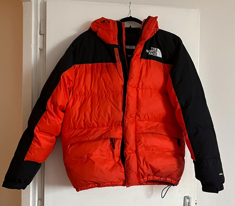 Doudoune north face discount orange
