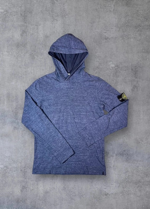 Pull à capcuhe léger Stone Island Bleu foncé - Taille S, marque: Stone Island, état: Très bon état, taille: S, 70,00 €, 74,20 € Protection acheteurs (Pro) incluse