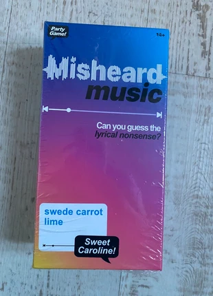 Misheard music - Christmas party game - new, brand: lucky egg, condition: New without tags, £12.50, £13.83 includes Buyer Protection
