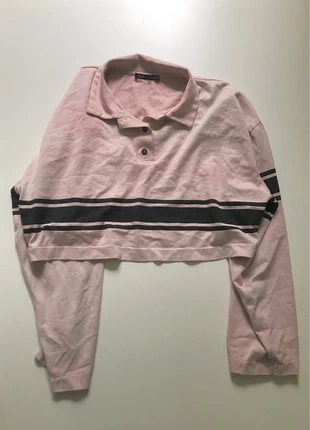 polo crop top, marque: Zara, état: Très bon état, taille: L / 40 / 12, 5,00 €, 5,95 € Protection acheteurs incluse