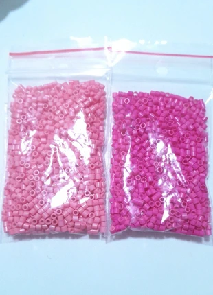 Lot de 2x10g de perles de rocailles tubes japonaise miyuki tons rose de 2 mm, merk: Fashion Jewelry, staat: Heel goed, € 2,99, € 3,84 inclusief Kopersbescherming