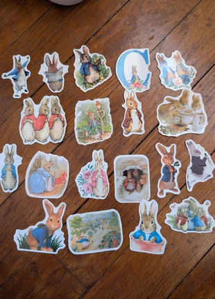 Lot de stickers Peter Rabbit, marque: Peter Rabbit, état: Neuf sans étiquette, 5,00 €, 5,95 € Protection acheteurs incluse
