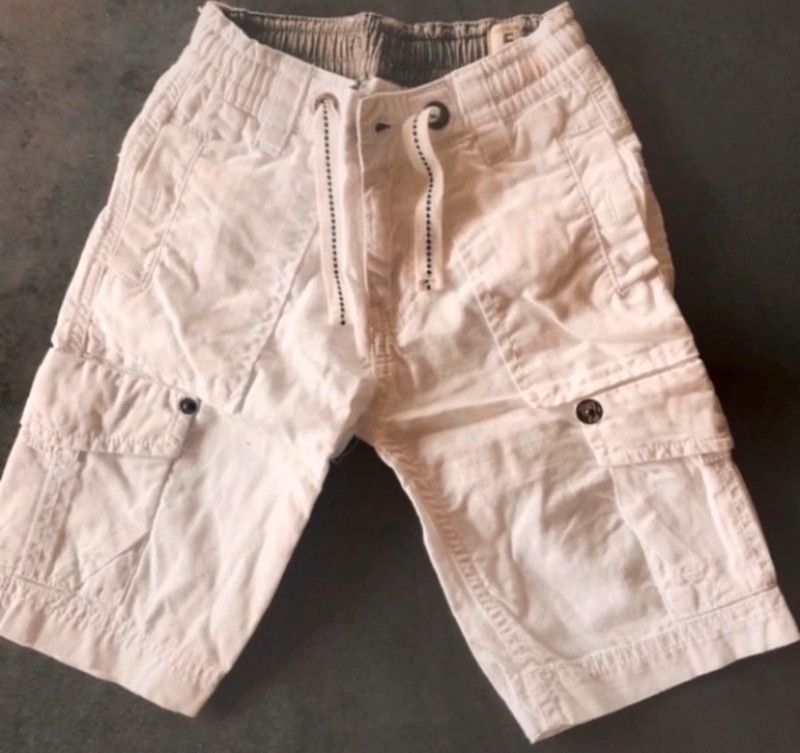 Short bermuda Timberland 5 ans tbe blanc