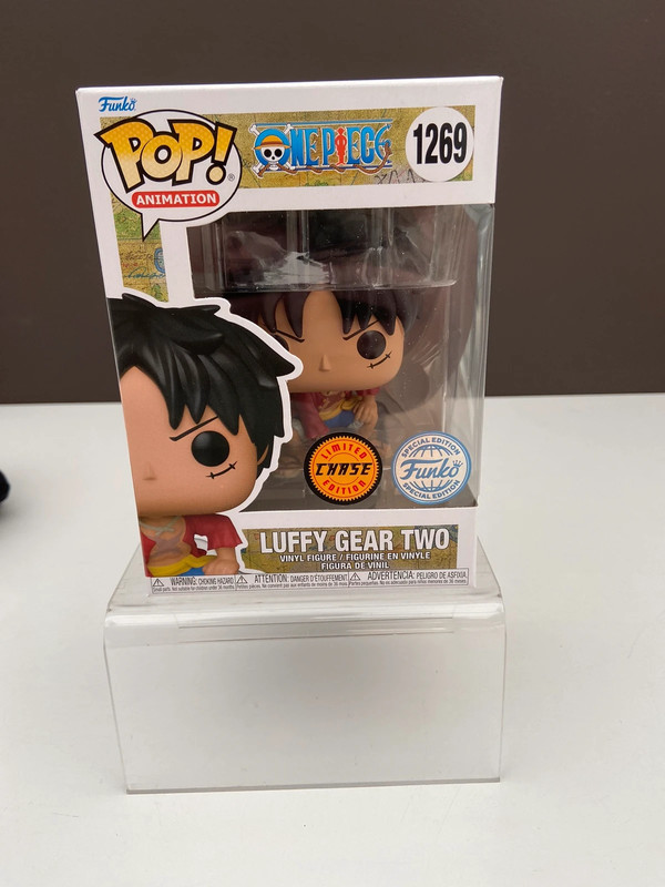 Figurine Funko Pop Luffy Gear Two N°1269 One Piece Chase Funko Spécial  Édition - Funko Pop